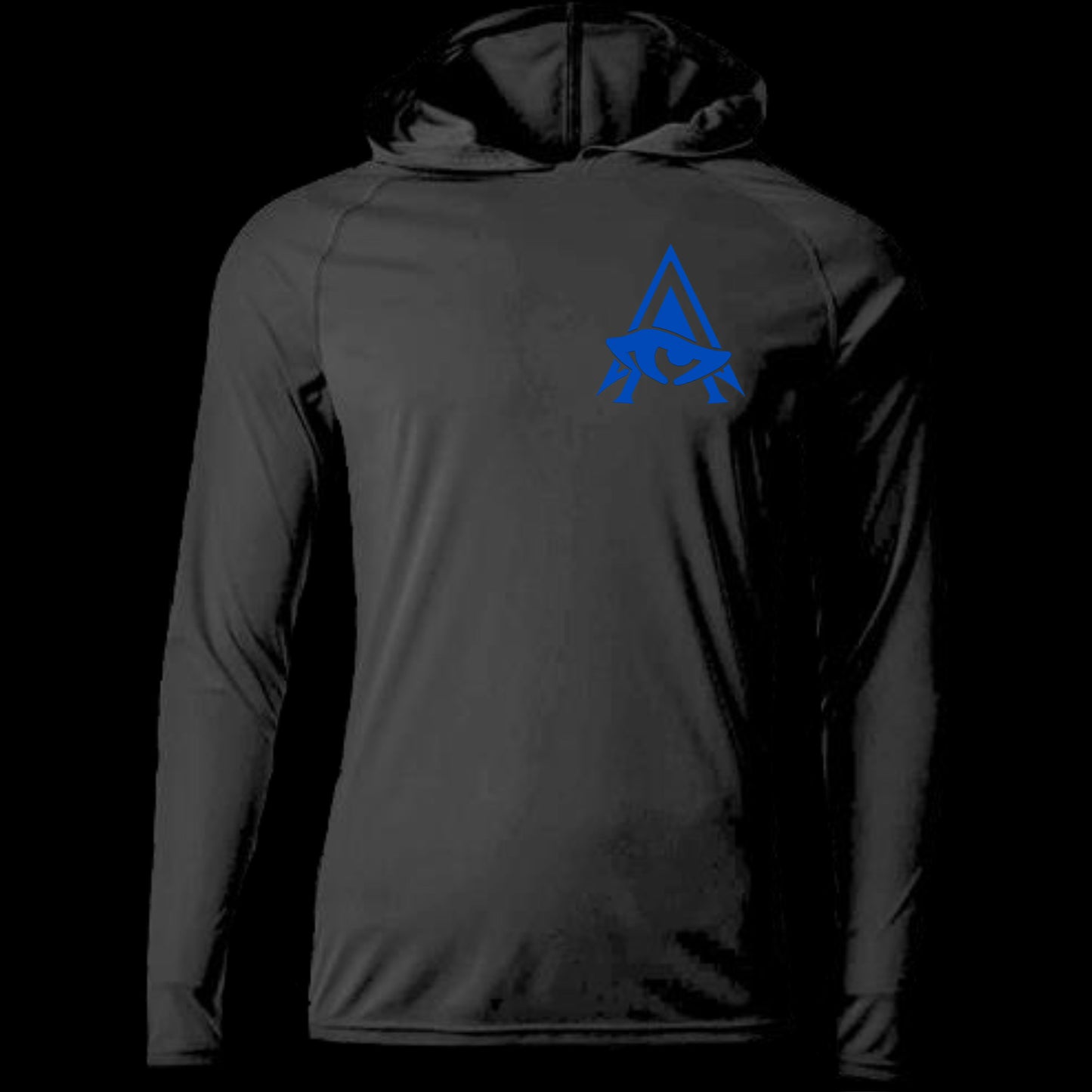 “Apex Alpha Dry-Fit Hoodie Vol.2” (Small Logo) in Black