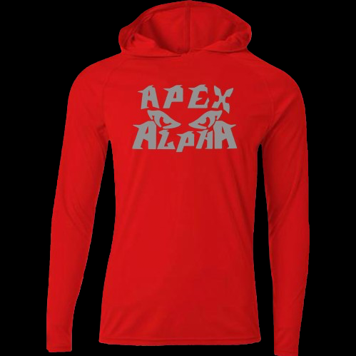 The "OG" Apex Alpha Dry-Fit Hoodie in Red