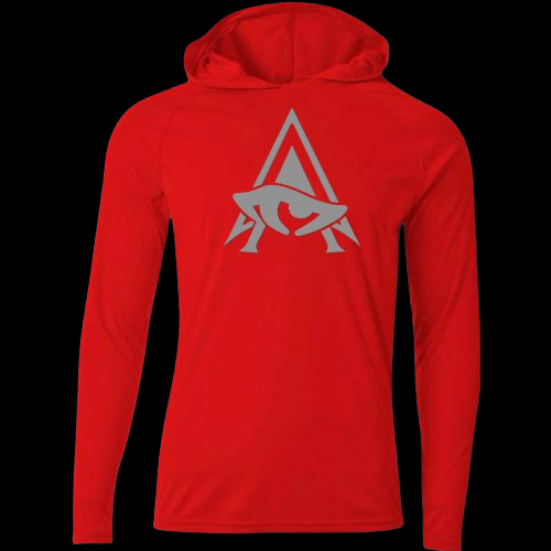 Apex Alpha Dry-Fit Hoodie Vol.2” in Red