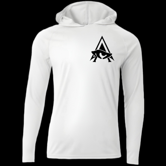 “Apex Alpha Dry-Fit Hoodie Vol.2” (Small Logo) in White