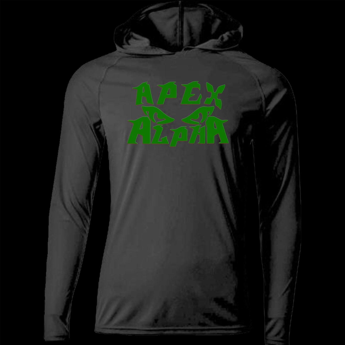 The "OG" Apex Alpha Dry-Fit Hoodie in Black