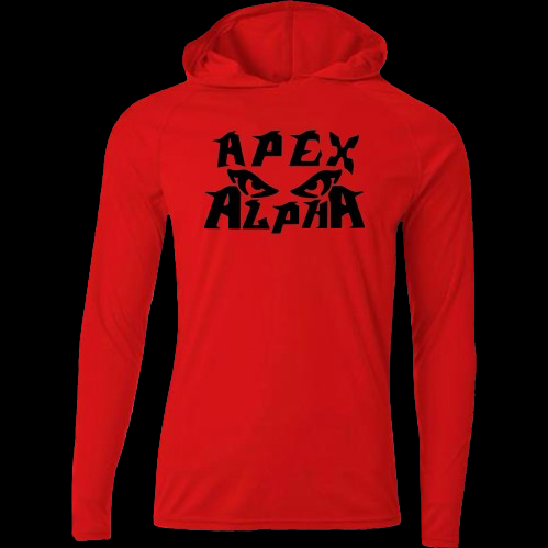 The "OG" Apex Alpha Dry-Fit Hoodie in Red